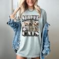 Retro Raccoon Summer Women's Tee | Unhinged & Feral Design Bay