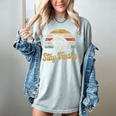 Stay Trashy Opossum & Raccoon Meme T-Shirt | Women's Comfort Colors Bay