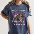 Autism Awareness Women's T-Shirt - Quirky Racoon Meme Design Denim
