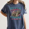 Autistic Racoon Meme Women's T-Shirt - Comfort Colors Denim