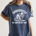 Cowboy Raccoon Women's Comfort T-Shirt - Unique Humor Tee Denim