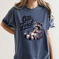 Cute But Feral Panda Raccoon Costume Raccoon Trash Women's Comfort Colors T-Shirt Denim