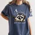 Funny Raccoon Women's T-Shirt - Playful Wildlife Design | Casual Tee Denim