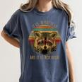 Raccoon Cartoon Women's T-Shirt | Comfortable & Playful Design Denim