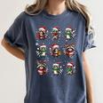 Raccoon Lover Christmas Tee - Women's Comfortable T-Shirt Denim