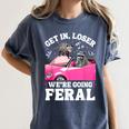 Raccoon Lover Unisex Comfort T-Shirt for Introverts Denim