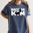 Raccoon Mom Women's Comfort Colors T-Shirt - Animal Lover Gift Denim