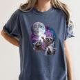 Raccoon Moonlight Women's Comfort Colors T-Shirt | Wildlife Fashion Denim