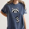 Raccoon Trash Panda Women's T-Shirt | Casual Cartoon Modern Design Denim