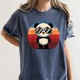 Retro Panda Sunglasses T-Shirt - BBQ & Pool Party Women's Tee Denim