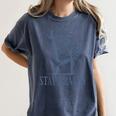 Stay Trashy Raccoon T-Shirt | Feminine Halloween Comfort Colors Denim