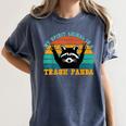 Trash Panda Raccoon T-Shirt - Women's Comfort Colors Denim
