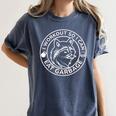 Workout Raccoon Tee | Women’s Comfort Colors | Fun Gym Gift Denim