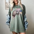 Fairy Godpossum Raccoon T-Shirt - Women's Comfort Colors Tee Berry