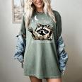 Funny Raccoon Women's T-Shirt - Playful Wildlife Design | Casual Tee Berry