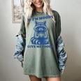 Moody Raccoon Meme Women's T-Shirt | Comfort Colors - Humorous Berry