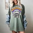 Raccoon LGBTQ Pride T-Shirt - Be Gay Do Crime Comfort Tee Berry