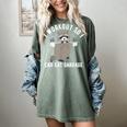 Raccoon Trash Panda Gym Shirt | Women's Comfort Colors Tee Berry