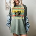 Retro First Of All I'm A Delight Angry Raccoon Animal Women's Comfort Colors T-Shirt Berry