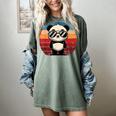 Retro Panda Sunglasses T-Shirt - BBQ & Pool Party Women's Tee Berry