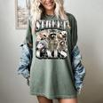 Retro Raccoon Summer Women's Tee | Unhinged & Feral Design Berry