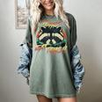 Retro Raccoon Women's T-Shirt - Live Fast Eat Trash Design Berry