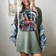 Three Raccoon Moon Women's Comfort Colors T-Shirt | Funny Meme Tee Berry