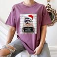 Christmas Raccoon Women's T-Shirt - Dear Santa Funny & Cozy Moss