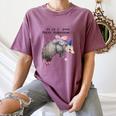 Fairy Godpossum Raccoon T-Shirt - Women's Comfort Colors Tee Moss