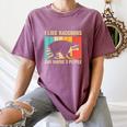 Raccoon Lover Comfort Colors T-Shirt - Introvert Design for Men & Women Moss