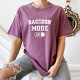 Raccoon Mode On Costume Trash Panda Animal Lover Women's Comfort Colors T-Shirt Moss