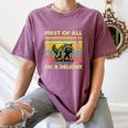 Retro Angry Raccoon Tee - Women's Comfort Fit | Playful Design Moss