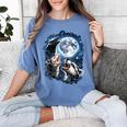 Animal Trio Meme | Women's Comfort Colors T-Shirt | Whimsical Wildlife Blue Jean