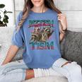 Autistic Racoon Meme Women's T-Shirt - Comfort Colors Blue Jean