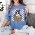 Possum Racoon Adopt A Cat Team Trash Opossums Raccoons Small Women's Comfort Colors T-Shirt Blue Jean