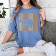 Raccoon Lover Women's T-Shirt - Chemistry Elements Design - Comfort Colors Blue Jean