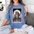 Raccoon Tarot Card The Lovers Raccoon Women's Comfort Colors T-Shirt Blue Jean