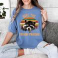 Save The Trash Pandas Raccoon Shirt Raccoon Animal T-Shirt Women's Comfort Colors T-Shirt Blue Jean