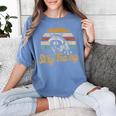 Stay Trashy Opossum & Raccoon Meme T-Shirt | Women's Comfort Colors Blue Jean