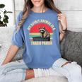 Trash Panda Raccoon Lovers Women's T-Shirt | Comfort Colors Blue Jean