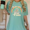 Autism Awareness Women's T-Shirt - Raccoon Meme Comfort Fit Chalky Mint