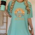 Out-of-Breath Hiking Tee - Women's Vintage Raccoon Adventure Chalky Mint