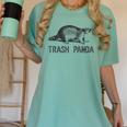Raccoon Animal Print Grey T-Shirt - Women's Classic Fit Short Sleeve Chalky Mint