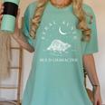 Raccoon Cowboy Unisex Comfort Colors T-Shirt - Fun Graphic Tee Chalky Mint