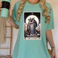 Raccoon Tarot Card The Lovers Raccoon Women's Comfort Colors T-Shirt Chalky Mint