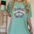 Watercolor Raccoon Women's T-Shirt - Modern Polyester, All Season Comfort Chalky Mint