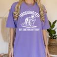 Cowboy Raccoon Women's Comfort T-Shirt - Unique Humor Tee Violet