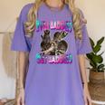 Even Baddies Get Saddies Meme Women's T-Shirt - Raccoon Humor Violet