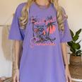 Feral Raccoon Summer | Women's Comfort Colors Tee | Meme Vacation Vibes Violet