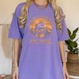 Out-of-Breath Hiking Tee - Women's Vintage Raccoon Adventure Violet
